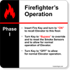 Elevator Phase 1 Sign | 6" x 6"