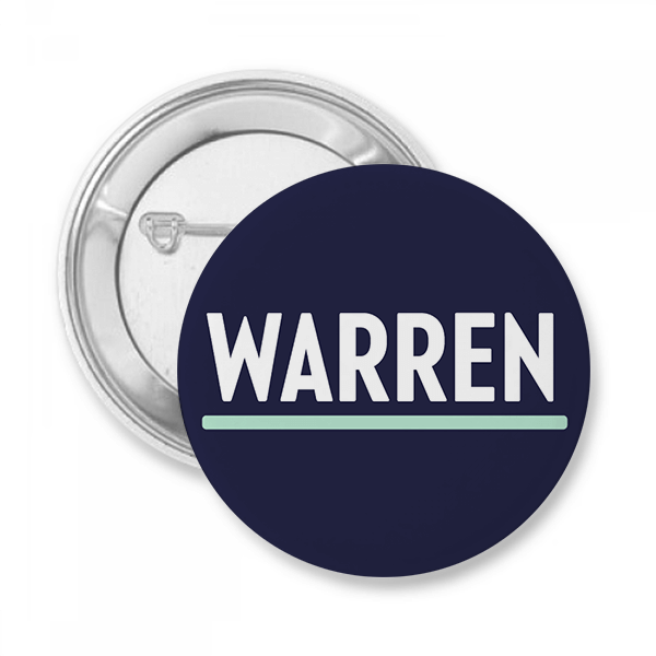 Elizabeth Warren Presidential Campaign Button