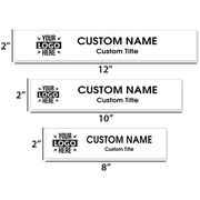 Insert Only for Traditional Aluminum Nameplate Holders | Engraved