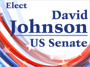 Fancy Election Sign