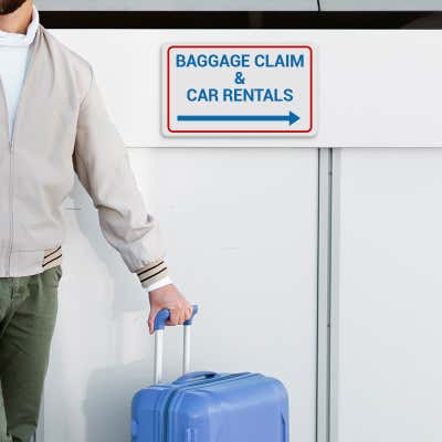 12"x20" Custom Plastic Sign, Full Color, Indoor/Outdoor (Horizontal) - alternate view
