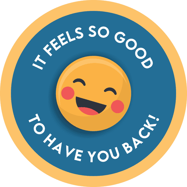 It Feels So Good To Have You Back Business Reopening Floor Decal