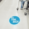 Welcome Back Business Reopening Floor Decal