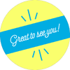 Great to See You Script Set Business Reopening Floor Decal