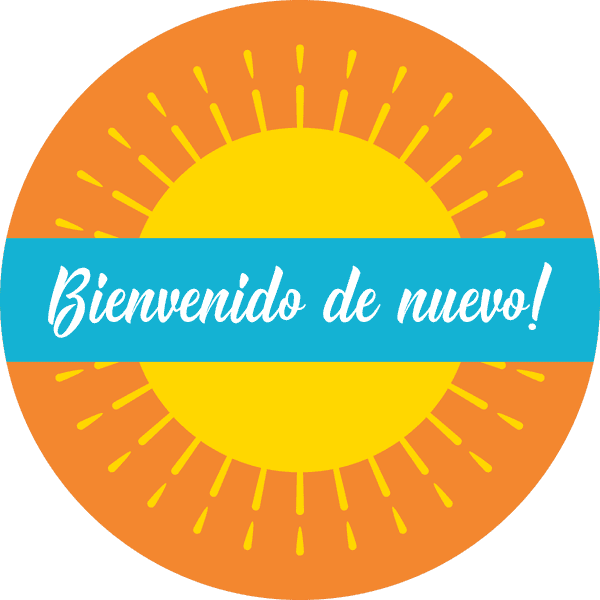 Welcome Back Spanish Set Business Reopening Floor Decal