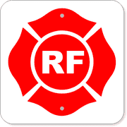Floor Truss RF 12" x 12" Construction Aluminum Sign