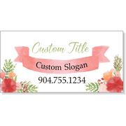 Floral Studio Car Magnet