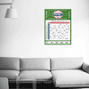 Blank Football Squares Game in House Setting