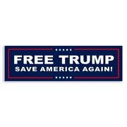 Free Donald Trump Bumper Sticker