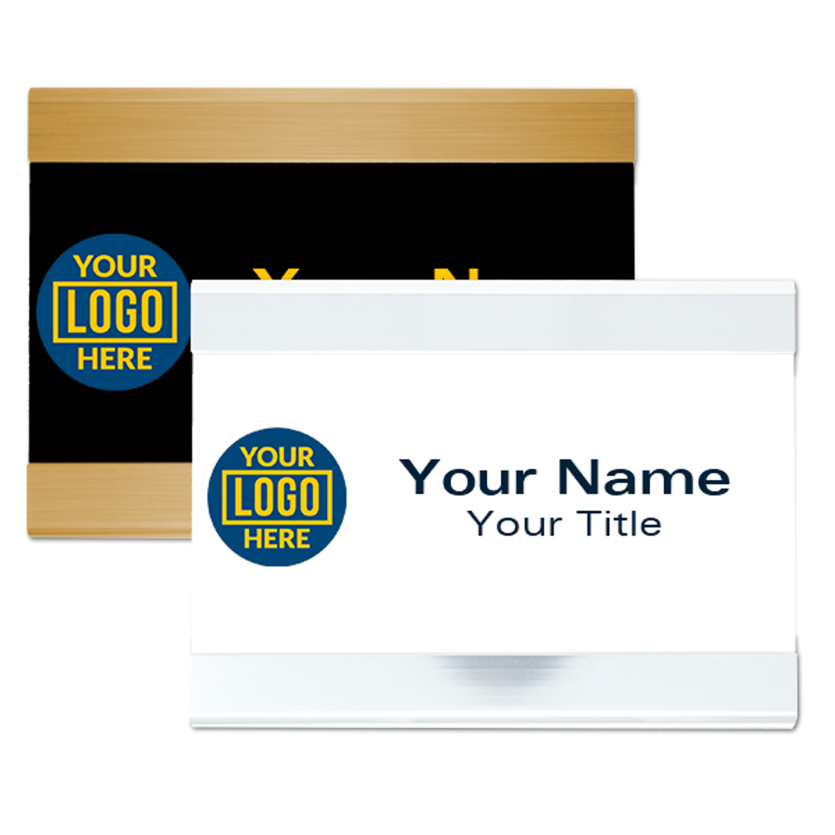 Full Color Plastic Bar Sign Insert Only - 4" x 8"