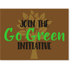 Go Green Yard Sign | 18" x 24"