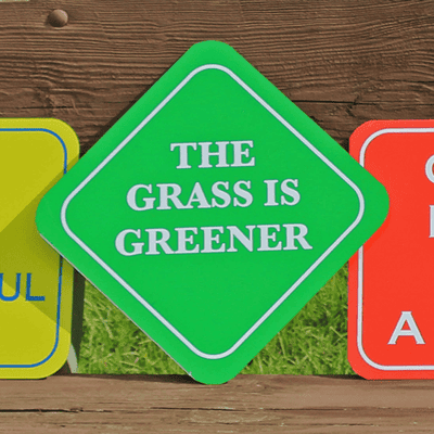The Grass Is Greener - alternate view