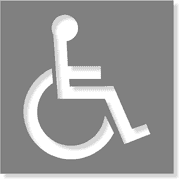 Handicap Icon Stencils
