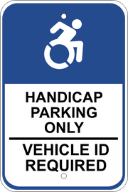 Handicap Reserved Sign