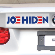 3" x 10" Joe Hiden Bumper Sticker