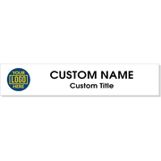 Large Full Color Wall Plate with Left Logo