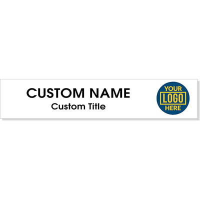 Right Logo Full Color 2" x 10" Wall Plate
