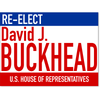 Large Text Re-Election Yard Sign | 18" x 24"