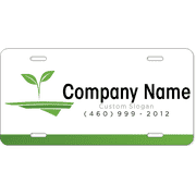 Lawn Landscaping Industry Custom License Plate