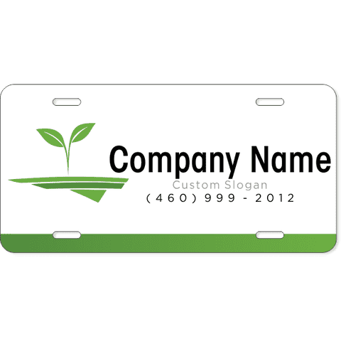 Lawn Landscaping Industry Custom License Plate