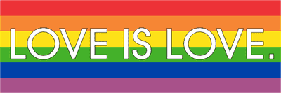 Love is Love Bumper Sticker