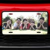 Upload Your Family Photo Custom Front License Plate on Entire Car Lifestyle Image