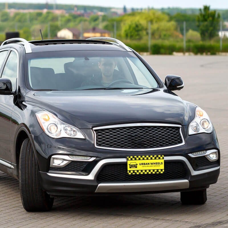 Upload Your Logo Custom Front License Plate of Entire Car