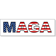 3" x 10" MAGA Bumper Sticker