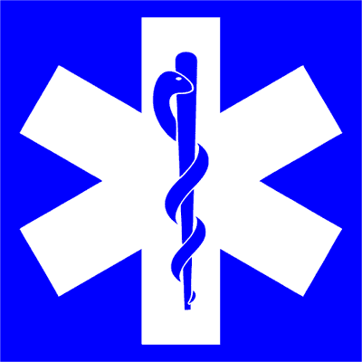 Medical Caduseus Sign Engraved Sign