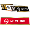 No Vaping Desk Plate | 2" x 8"