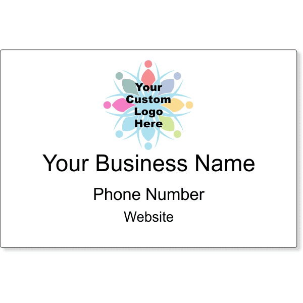 Personalized Logo 12" x 18" Car Magnet