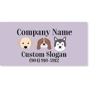 Pet Grooming Magnetic Signs