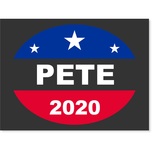 Pete 2020 Yard Sign | 18