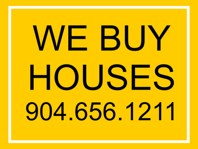 We Buy Houses Sign