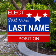 Stars Election Yard Sign | 18" x 24"