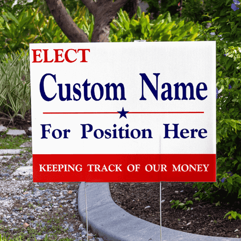 Personal Message Election Yard Sign | 18" x 24"
