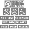 Pool Stencil Kit