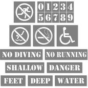 Pool Stencil Kit