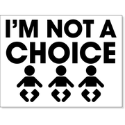 Pro Life Yard Sign | 18" x 24"
