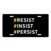 # Resist License Plate