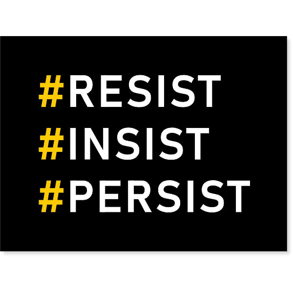 # Resist Yard Sign | 18" x 24"