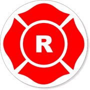 9" R Round Floor Truss Construction Decal 