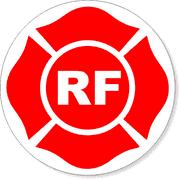 9" RF Round Floor Truss Construction Decal 