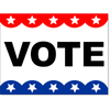 Scallop Vote Yard Sign | 18" x 24"