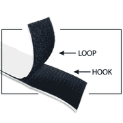 Self-Adhesive 3" Velcro&reg; Strip