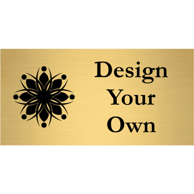 Small Engraved Brass Plates