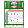 Blank Football Squares Game with Initials