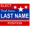 Stars Election Yard Sign | 18" x 24"
