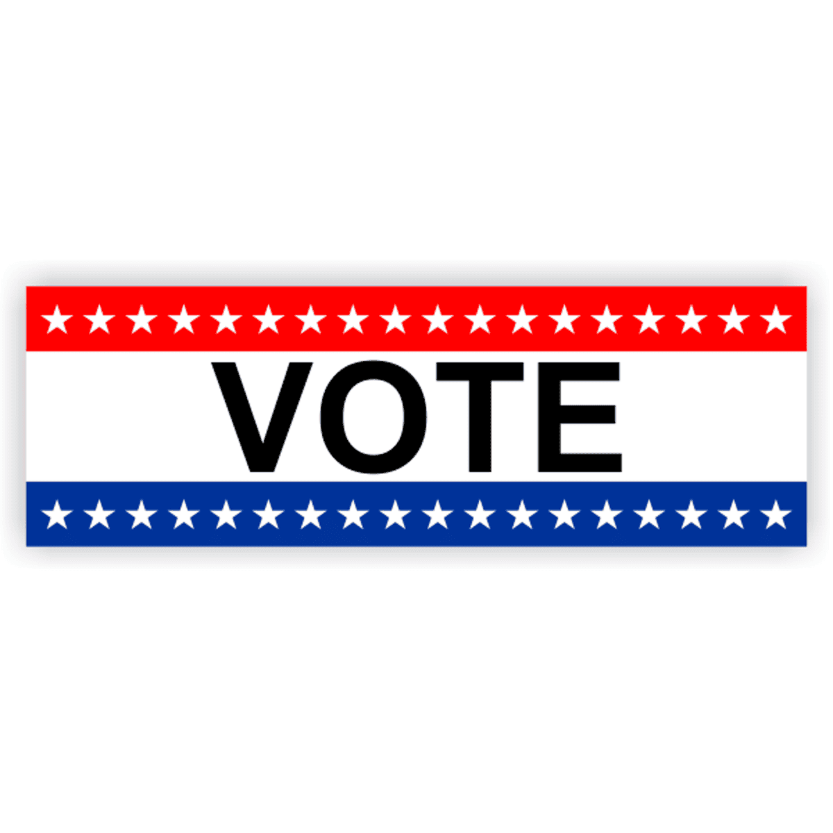 Stars Vote Banner | 2' x 6'