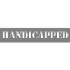 Handicapped 2" x 10" Mylar Stencil